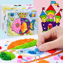 Ensemble de 8 cartons en papier avec dessin animé pour bricolage éducatif, jouet drôle et artisanal pour enfant à faire soi même à la main, arts pour la maternelle, idée cadeau, 