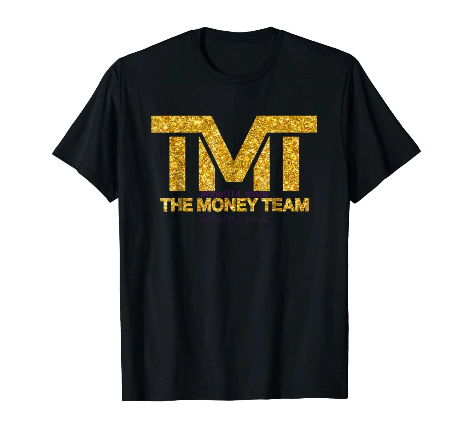 Брендовая мужская футболка TMT The Money Золотая Футболка | Мужская одежда