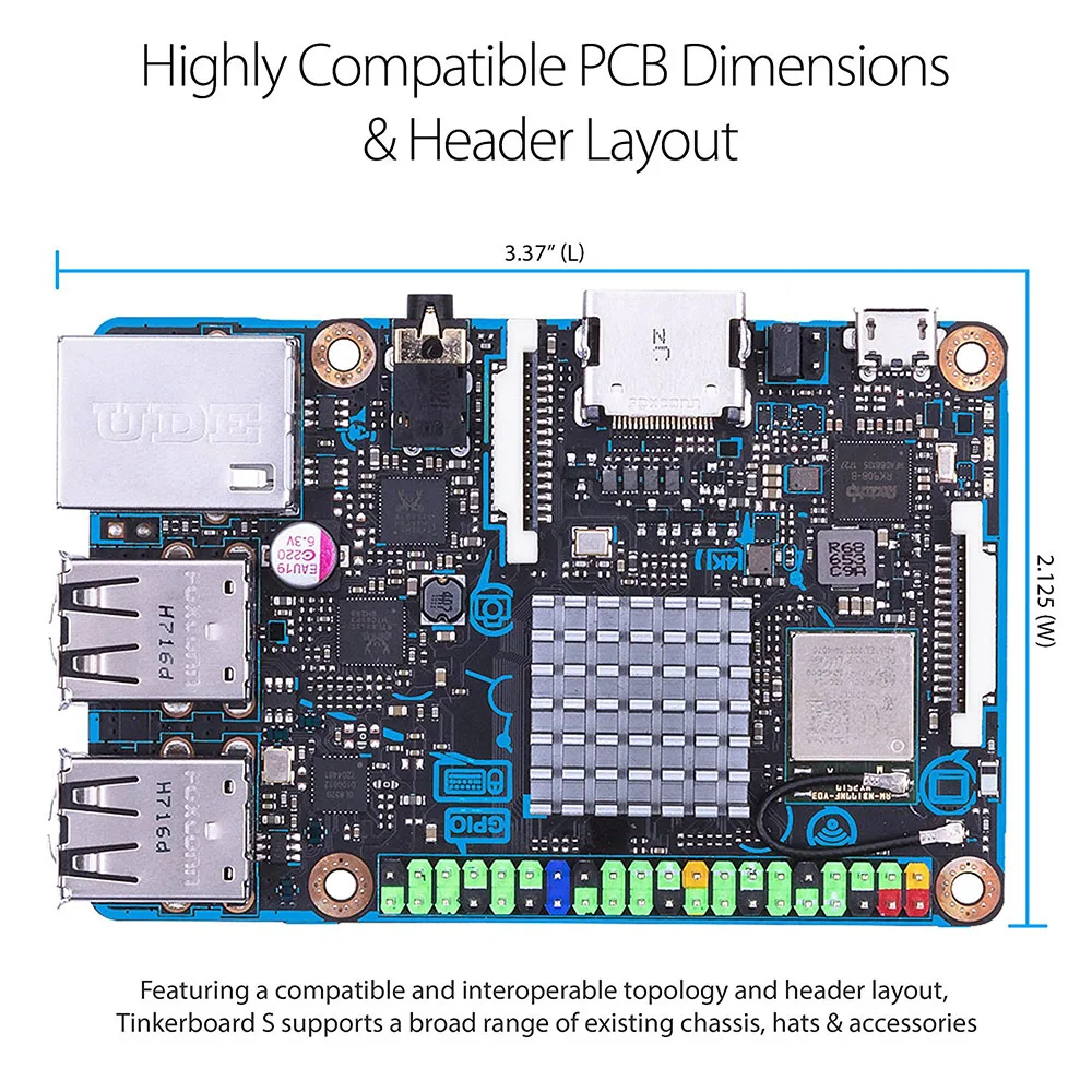 マザーボード ASUS Tinker Board SBC Raspberry Pi Asus Tinker Board - YouTube