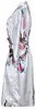 Robe de mariée en Satin de soie pour demoiselle d'honneur, peignoir Floral, Kimono court, Robe de nuit, Robe de bain, à la mode, pour femmes