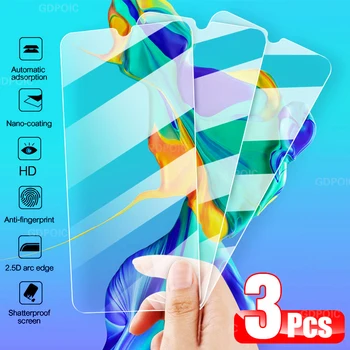 Перейти на Алиэкспресс и купить 3 шт. закаленное стекло для Huawei P30 Lite P10 Plus P20 Pro P40 Защитное стекло для экрана Mate 20 Lite 10 Pro защитное стекло