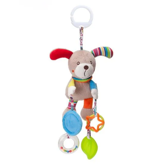 Висячий колокольчик, игрушки для новорожденных, Детские колокольчики, игрушки и подарки, детская кровать, мягкая Мобильная развивающая детская коляска, коляска-погремушка, стили - Цвет: dog2