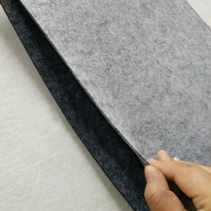 New Style Grey Washable Felt Table Mat Book Pen Holder Gaming Mouse Pad Computer Cushion for Home School Office Use