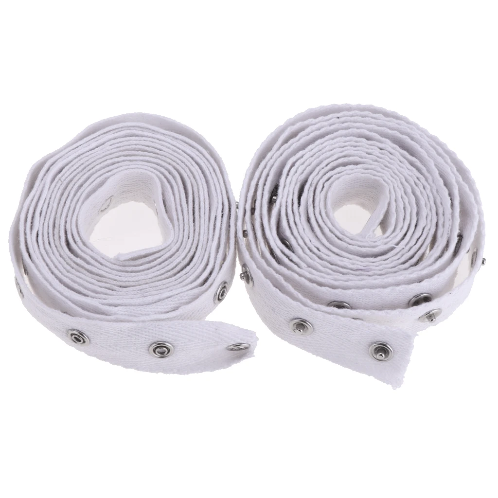 

2yds Sewing Crafts Snap Tape Metal Button Zipper Fastener Replacement 2cm