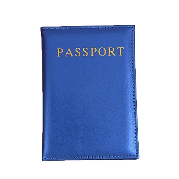 

40PCS / LOT Simple Travel Accessories Passport Covers PU Passport Holder Card Holder