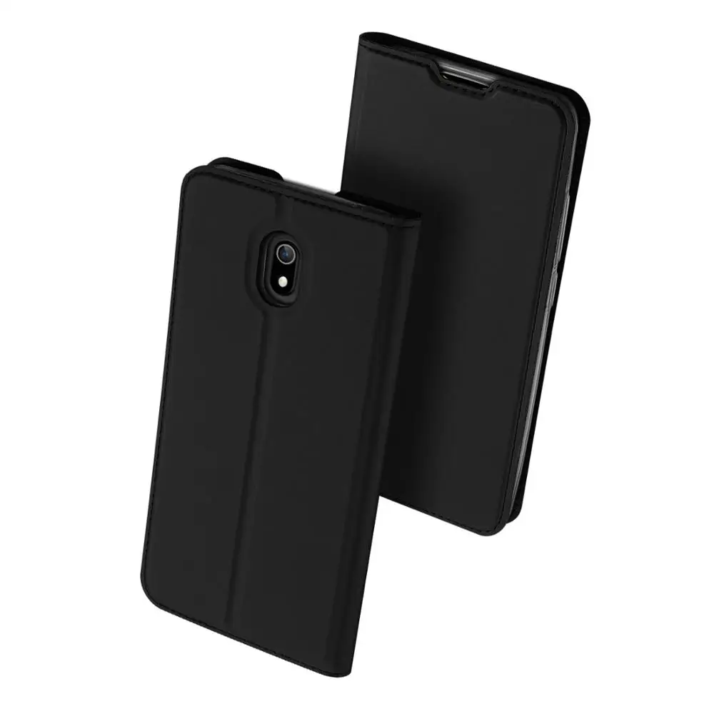 Чехол-книжка DUX DUCIS для Xiaomi Redmi 8A чехол Redmi 8A из искусственной кожи чехол-книжка для Xiaomi Redmi 8 A Xiomi Redmi8A - Цвет: Black