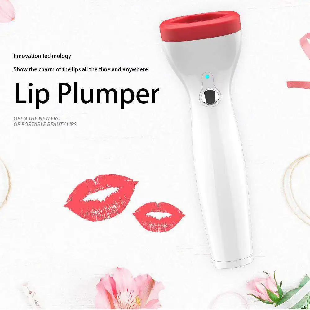 

2019 New USB Rechargeable Electric Beauty Lip Plumper Soft Silicone Make up Magic Tool