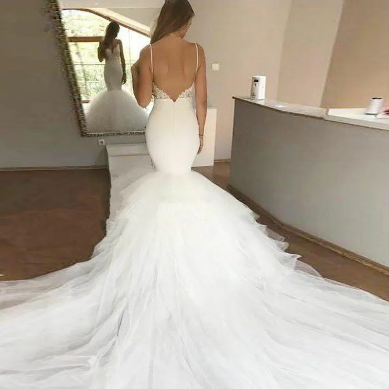 NUOXIFANG White Invisible Party Dress Muslim A-line Wedding Dress Long Sleeves Boho Robe De Mari�e Dubai Arabic Abiti Da Sposa