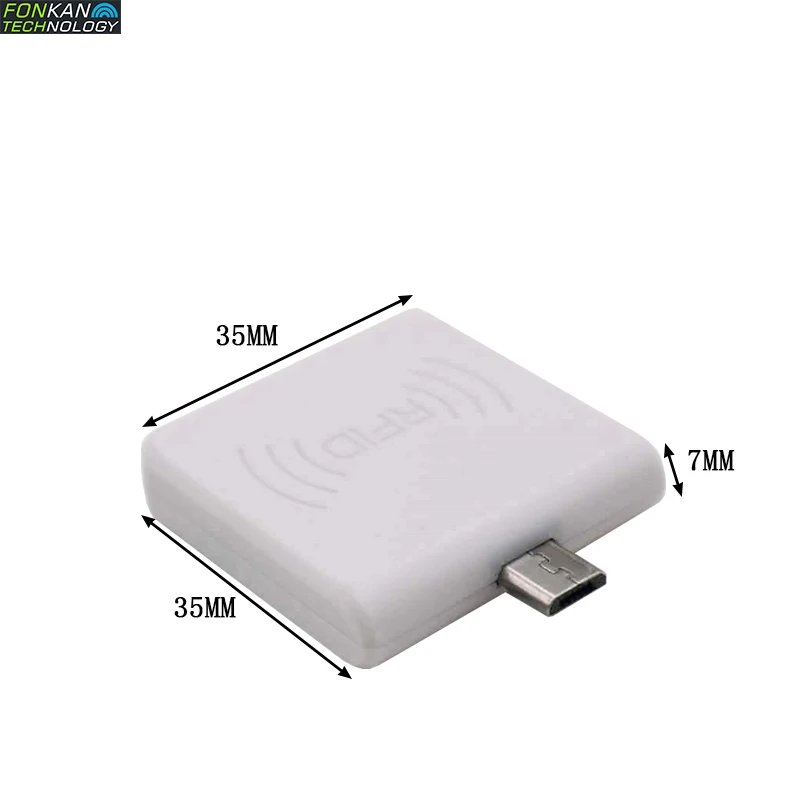 FONKAN мини портативный считыватель НЧ 125 кГц OTG USB Android Считыватель