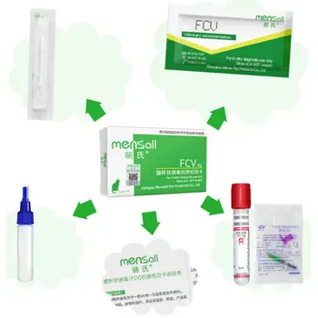 

Cat Calicivirus Antigen Detection Card FCV Tests Paperboard Pet Test Strip
