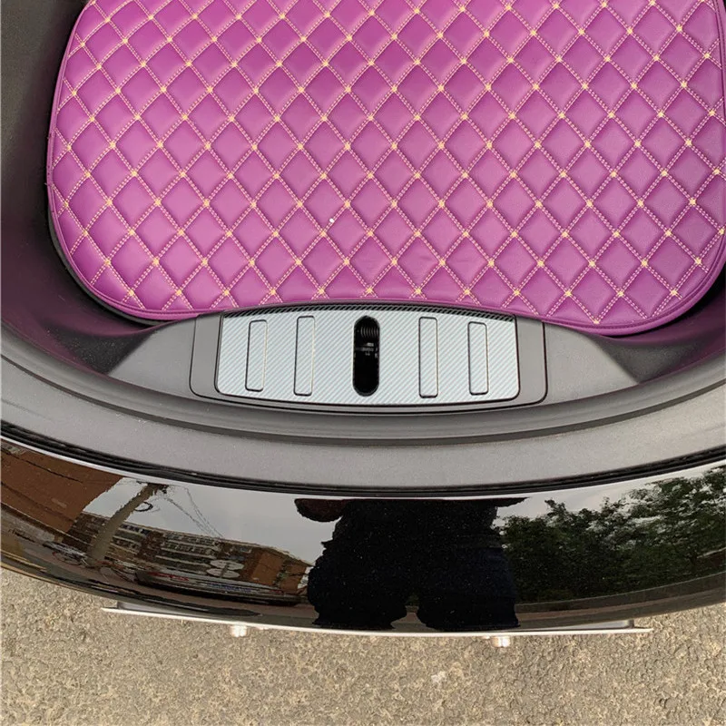 

For Tesla Model 3 Front Box Cover Guard Car Stainless Steel Guard Protective Strips Hood Inner Guard Modification Accessories