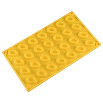 

5pcs/lot 28 Small Circles Shape Candy Chocolate Molds Cake Jelly Confectionery Molds Pastry Tools Baking Forms CM130