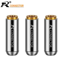 4 предмета в комплекте, новинка, Алюминий Jack 3,5 аудио со штекера на гнездо 3,5 мм 3 полюс стерео разъем позолоченный разъем провода наушники "сделай сам"