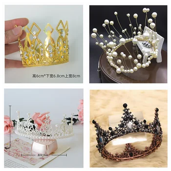 

Baby photo crown decoration swan crown pearl crown accessories newborn photofraphy props