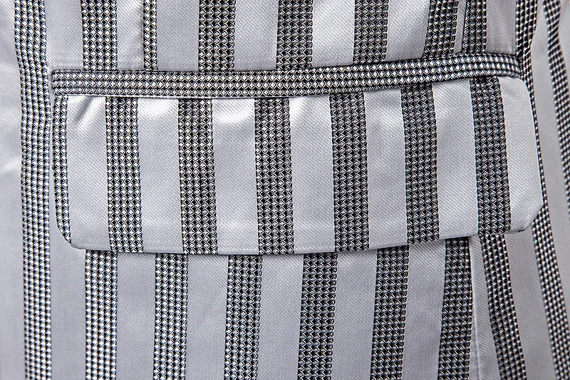 MarKyi eu Размер 2xl вечерние стильный блейзер для мужчин бренд Полосатый Хлопок Мужской бейзер пиджак slim fit Блейзер
