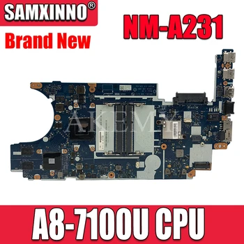 

SAMXINNO For Lenovo ThinkPad E445 NM-A231 Laotop Mainboard NM-A231 Motherboard with A8-7100U CPU HD 8570M GPU