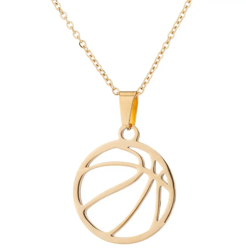 Stainless Steel Volleyball Necklaces