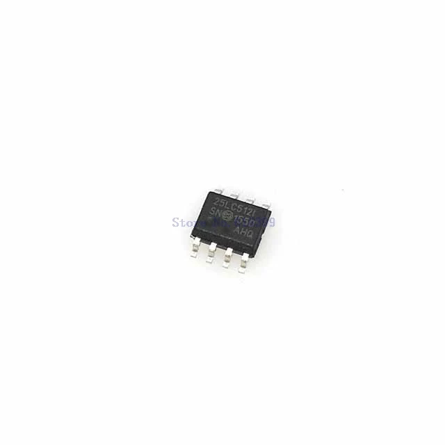 

25Lc512 Eeprom Serial-Spi 512K-Bit 64K X 8 3.3V/5V 8-Pin N T/R 25Lc512t-I/Sn