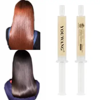 

2pcs 10ml Magical Keratin Moisturizing Hair Treatment Mask Repairs Damage Hair Root Hair Tonic Keratin Hair & Scalp Treatment