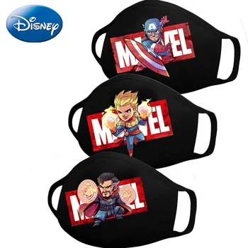 

1 Pcs Marvel Spider Man Hulk Child Mask Cartoon Anime Maska Washable Reusable Cute Face Mondkapjes Wasbaar Children's Masks