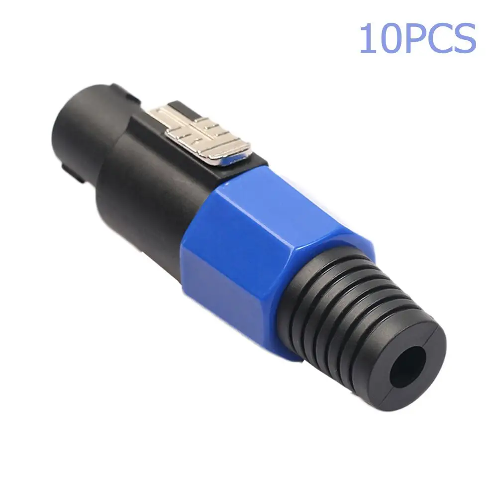 10 шт. NL4FC Omutou 2117/2116 4pin блокирующий усилитель разъем для динамика адаптер длинный