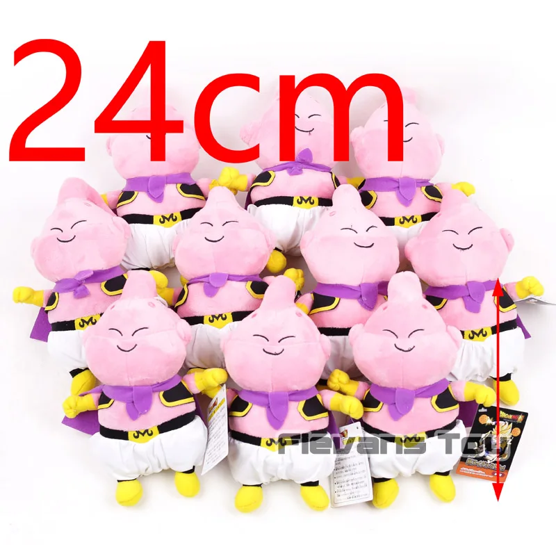 A Dragon Ball Z Majin Buu Boo плюшевые мягкие с наполнением Куклы Игрушки для подарки для девочек на день рождения 10 шт./партия - Цвет: A