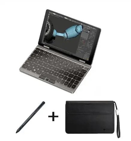 8," ips 16G 512G One Mix 3S Platinum Edition карманный ноутбук Intel Core i7-8500Y двухъядерный двухдиапазонный wifi type C - Цвет: With Pen and bag