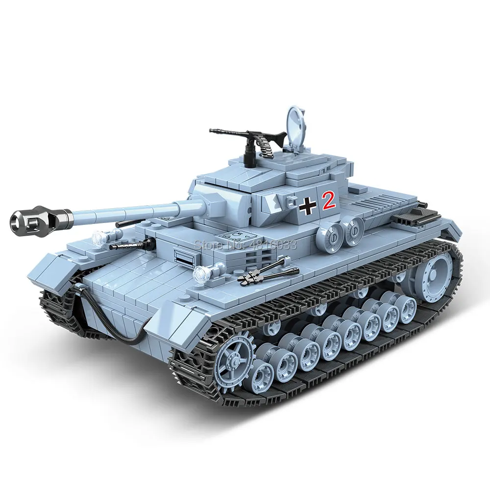 

compatible legoingly Military World War II German Tank Vehicle ww2 Army Minifigs Figures Building Blocks Toys For Kids