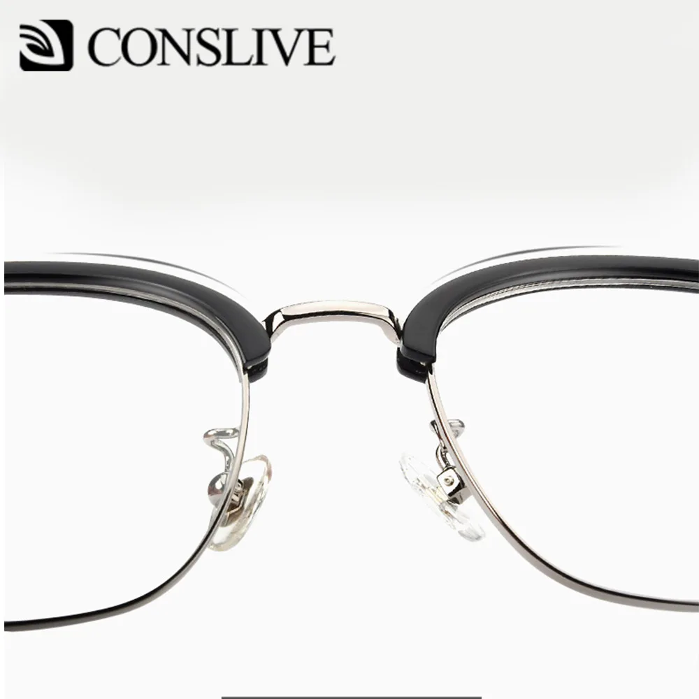 Ретро Оптические очки оправа для мужчин и женщин ацетат+ бета титана ...