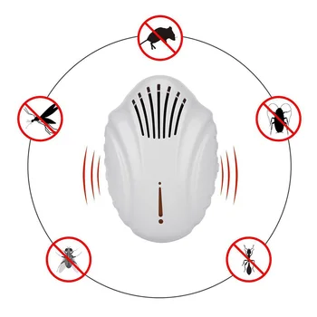 

Household Electronic Mosquito Repellent Indoor Cockroach Mosquito Insect Killer Rodent Control Ultrasonic Pest Repeller