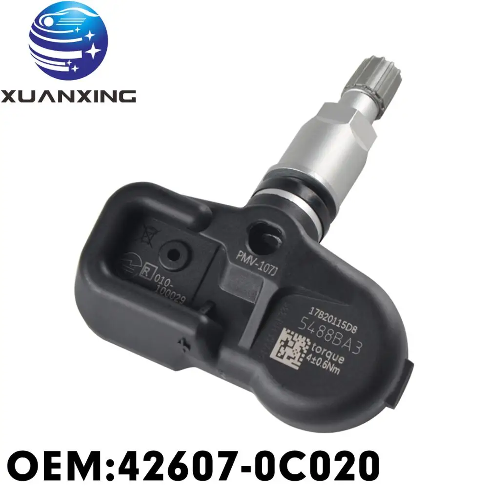 42607 0C020 датчик давления в шинах Система мониторинга 315 МГц PMV 107J для TOYOTA 4runner CAMRY HYBRID
