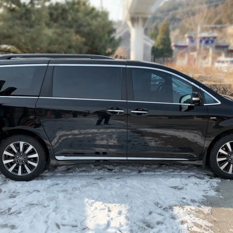 Lsrtw2017 автомобильные молдинги на кузов украшения для toyota sienna 2011 2012 2014 2015 2016 2017 2018 2019