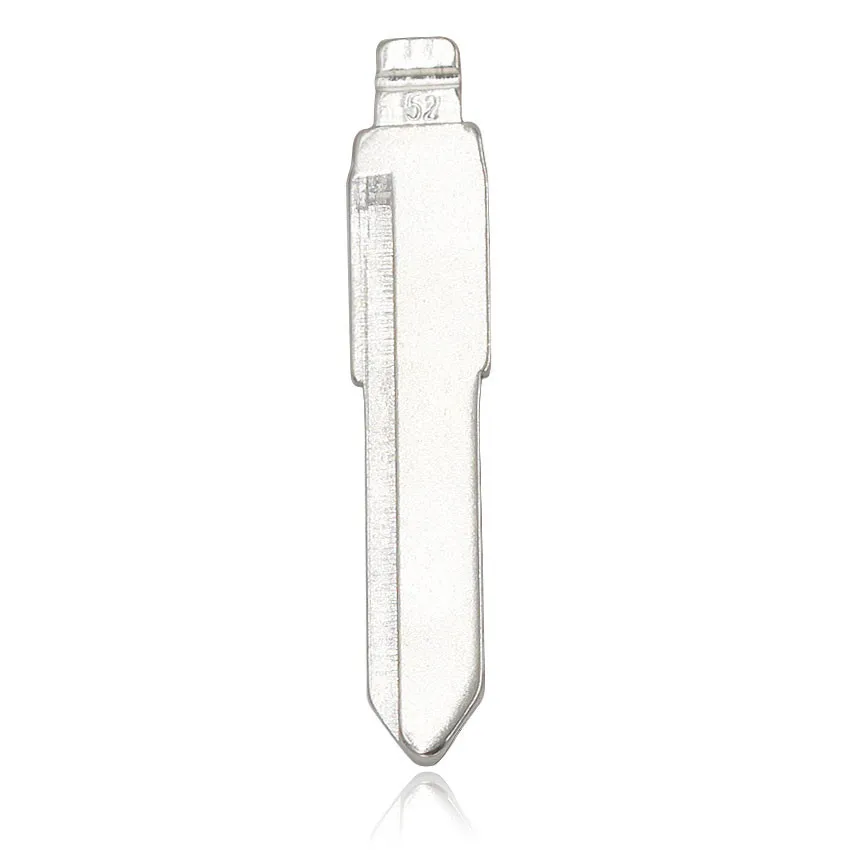 52# HU87 HU133R Metal Uncut Blank Flip Remote Key Blade 10pcs for Suzuki Swift for keydiy KD xhorse VVDI JMD No. 52 car remote key car key