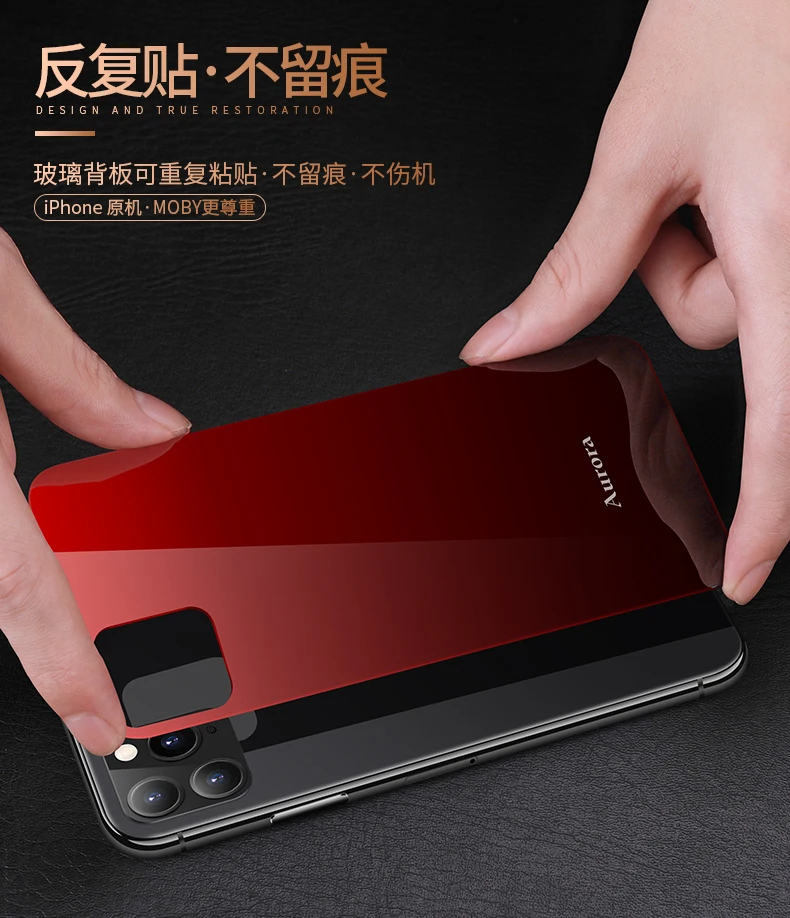 Роскошный металлический корпус для iphone 11 Pro Max, задняя крышка из закаленного стекла для iphone 11, алюминиевая рамка для iphone 11