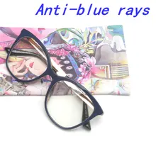 Новые голубые световые блокирующие очки для чтения, женские и мужские полуоправа, кошачьи очки для снятия усталости, дальнозоркости, пресбиопические очки NX