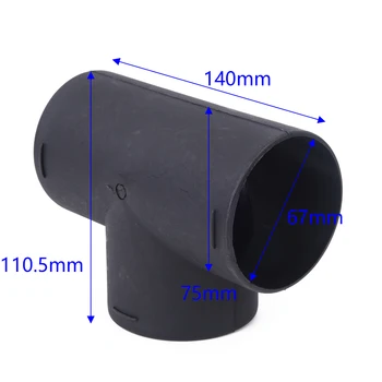 

1pc Elbow Ducting Pipe Elbow Ducting Pipe New Useful Accessories For Bastogne 60mm/2.4''