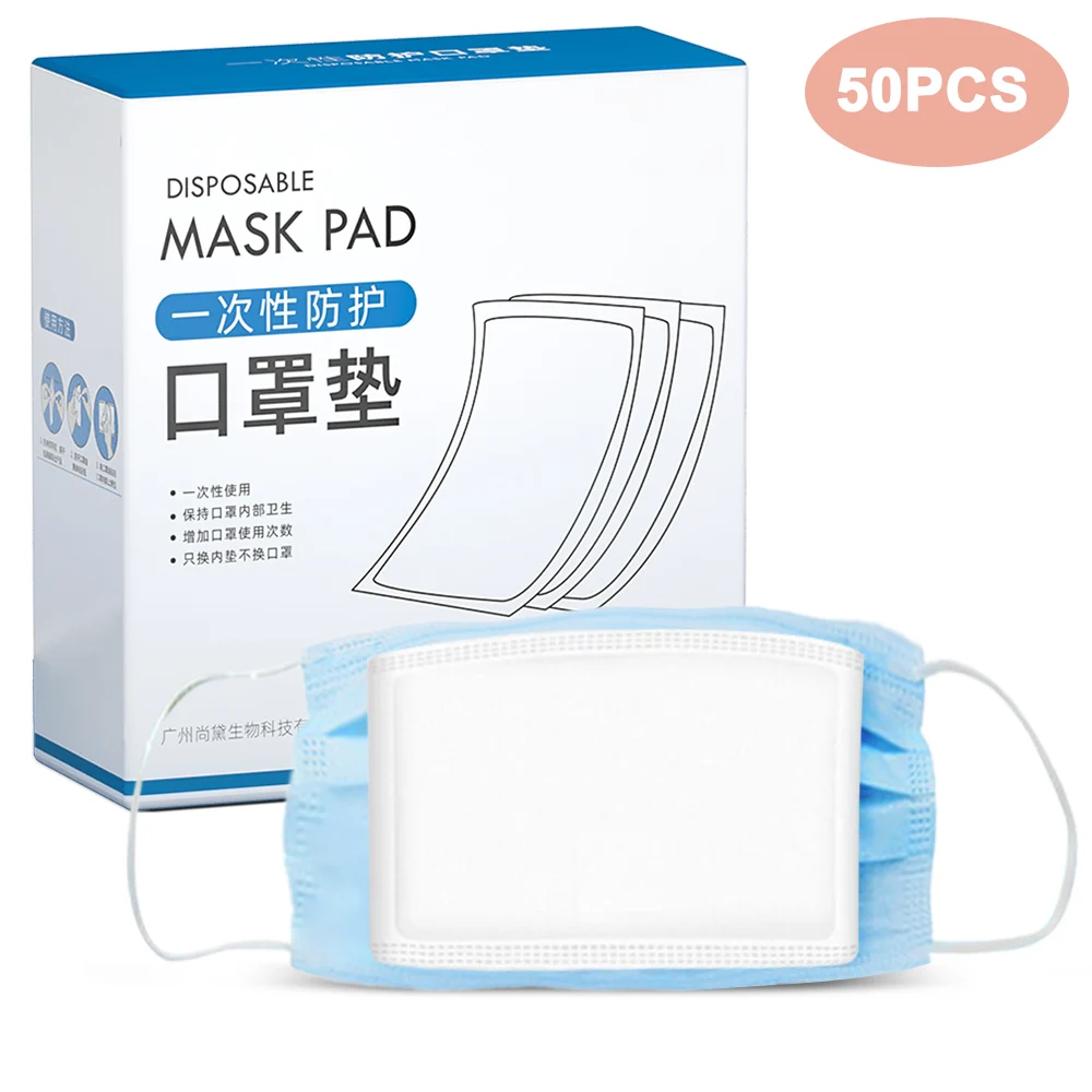 

50pcs 3 Layers KN95 Mask Filter for Mouth Mask Suitable For KF94 FFP2 N95 Dust Masks Filter Pad Protective Flu Anti Gaskets