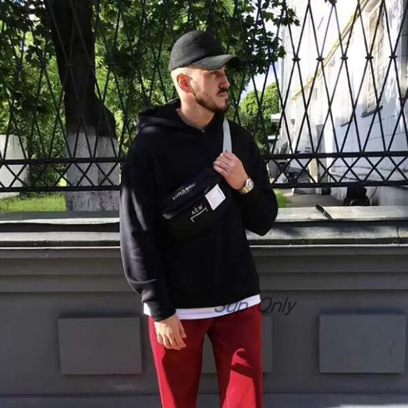A-COLD-WALL поясная сумка 19SS Новинка для мужчин женщин ACW сумка-мессенджер в стиле