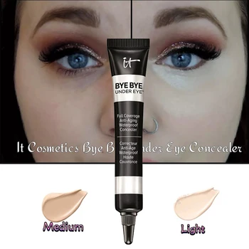 

BYE BYE UNDER EYE Light & Medium Shades Maquiagem Profissional Completa Concealer Eyeshadow Concealer It Cosmetics