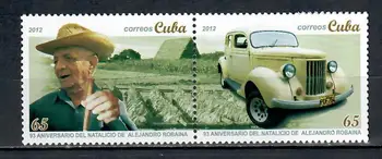 

Cuba 2012 "tobacco production-Alejandro robyna, 1919-2010" MNH