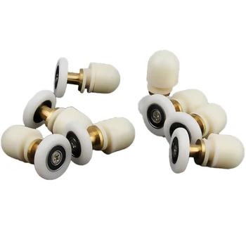 

8 Pcs 2m Door Roller Home Bottom Top Shower Room Door Roller/Runner/Wheel Replacement Shower Room Single Wheel