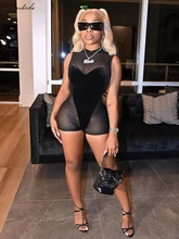 

Macheda Autumn Women's tights Stretch jumpsuit lace cutout sexy fashion club women's multi-color optional Christmas tights tide