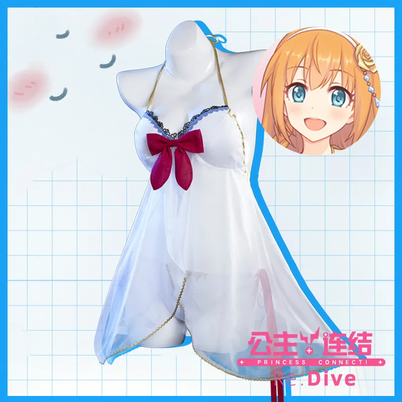 New Arrival Game Princess Connect! Re:Dive Pecoline/Eustiana Von Astraea Pecoline Swimsuit Cosplay Costume Summer |