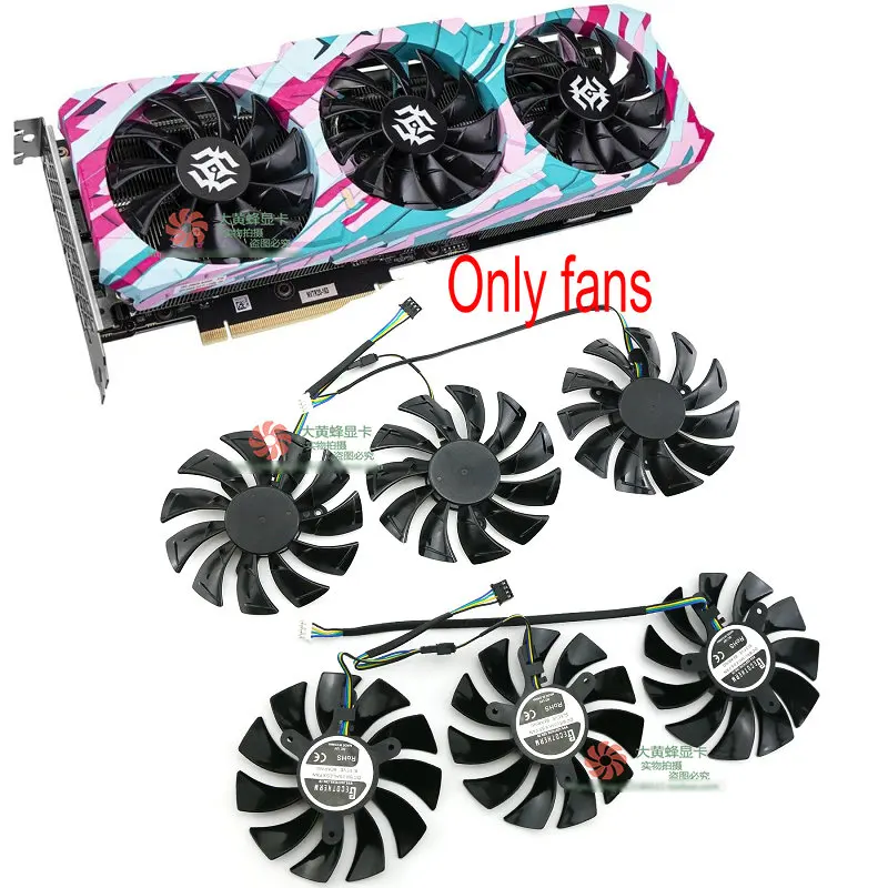 Schede Grafiche Originali Ventola Di Raffreddamento Per Zotac Rtx3090 Rtx3080 Rtx3070 Rtx3060Ti X-Gaming Oc
