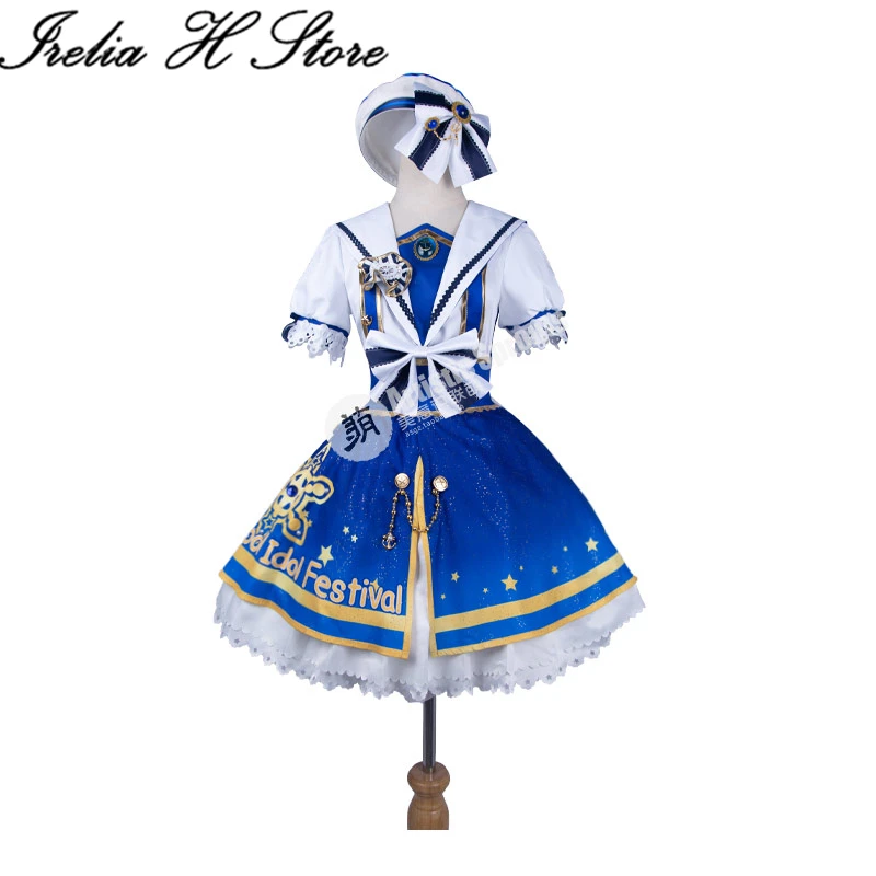 Аниме Lovelive аркадная игра Sonoda Umi Косплей Костюм Униформа Платье женское |
