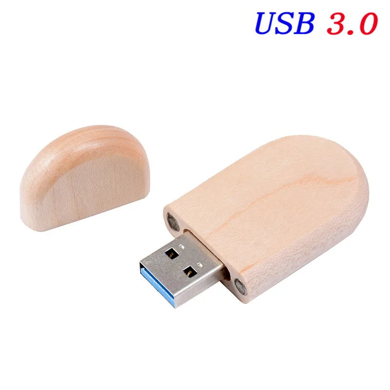 SHANDIAN Высокоскоростной usb 3,0 Логотип Деревянный+ коробка персональный логотип печать Ручка-накопитель 8 ГБ 16 ГБ 32 ГБ usb флеш-накопитель Флешка U диск - Цвет: maple  wood