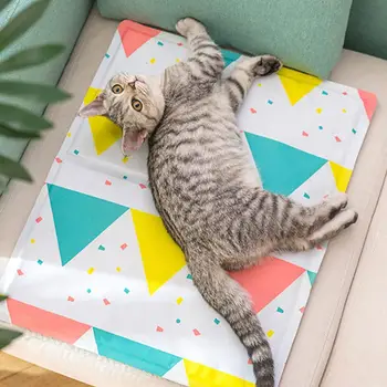 

Multi-purpose And Portable Pet Cooling Mat Removable Washable Dogs Cats Cooling Pad Cushion For Summer Cooling Down