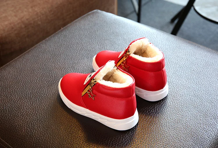 Chaussures Enfants/зимние сапоги для мальчиков и девочек; модные детские зимние сапоги; низкие короткие сапоги; детские зимние сапоги; Chaussure Enfant Hiver