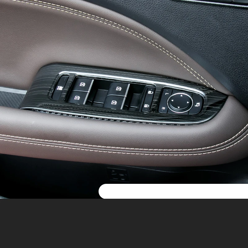Lsrtw2017 для Trumpchi Gs5 панель стеклоподъемника автомобиля планки салонные аксессуары молдинги нержавеющая сталь