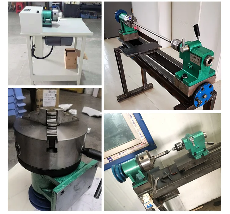 threejaw/fourjaw chuck Selfmade lathe 200 chuck spindle woodworking